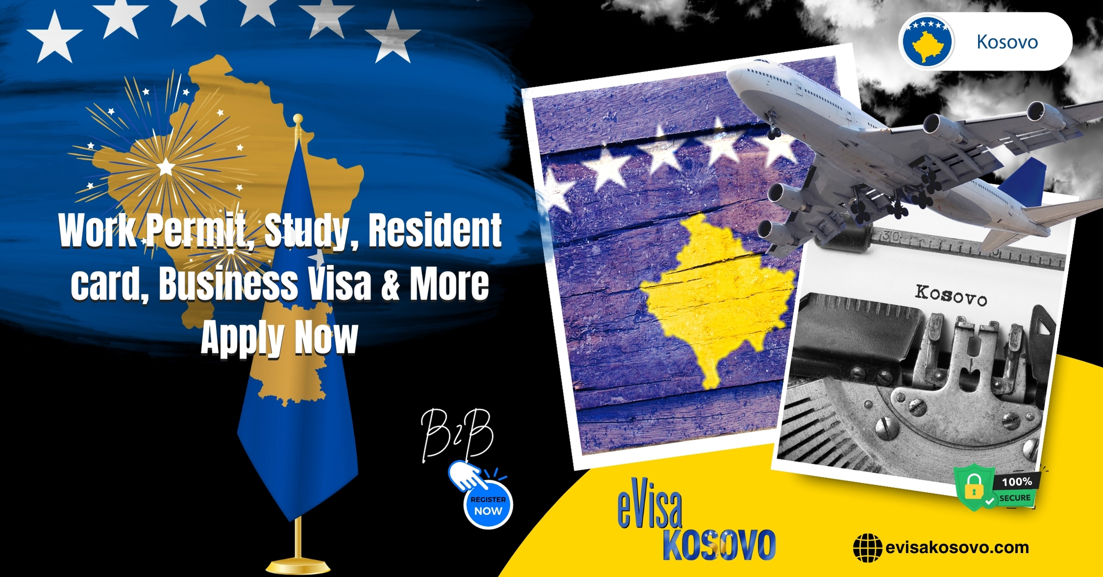 Kosovo Work Permit and Business Resident Visa Requirements for Syrian Citizens